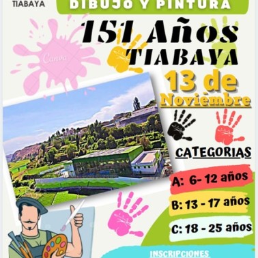 La Municipalidad Distrital de Tiabaya invita a participar del concurso de Dibujo y Pintura.